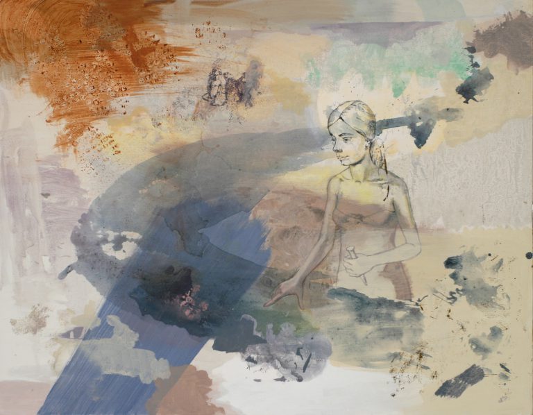 endeavoar, 2017, Acryl auf LW, 70 × 90 cm